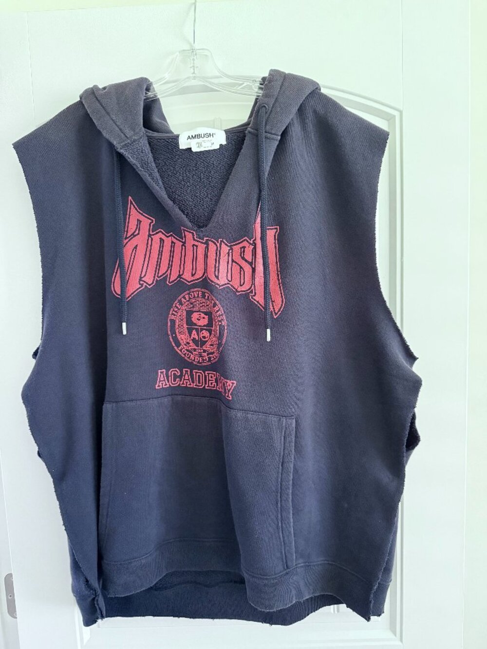 Brand New Ambush Academy Leevele Unisex Hoodie - Navy - Size Men's Medium